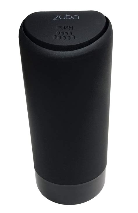 ZUBA Car Trash Can with Lid - Black - Premium India | Ubuy