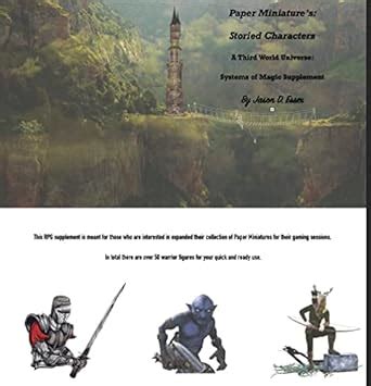 Paper Miniatures: Storied Characters: A Third World Universe: Systems ...