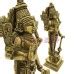 Lord Vishnu Antic Finish Brass Statue in Standing Pose