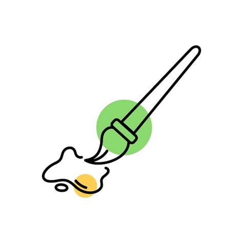 Brush icon | Premium Vector