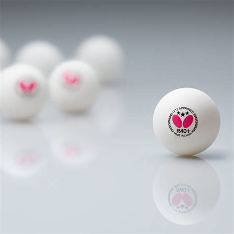 Butterfly Table Tennis Balls R40+ ITTF Approved 3 Star Ball (Pack Of 1 ...