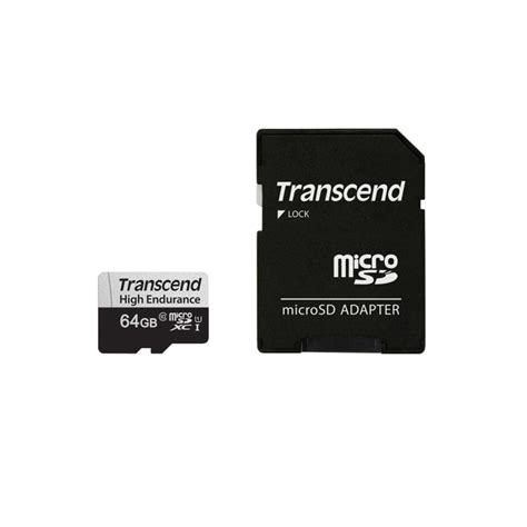 TS64GUSD350V Transcend | Transcend 64 GB MicroSDXC Micro SD Card, Class ...
