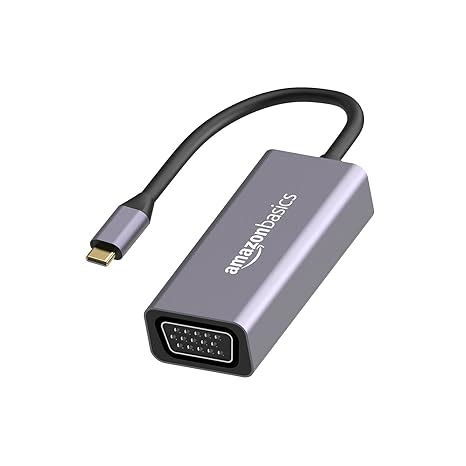 Amazon Basics USB Type-C to VGA Adapter