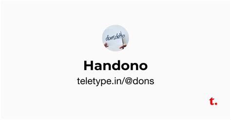 Handono — Teletype