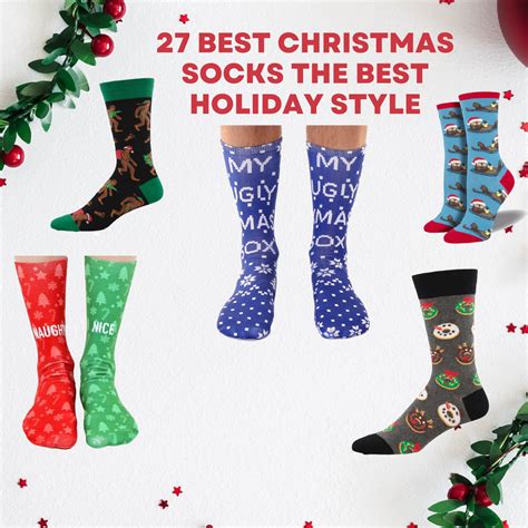 27 Best Christmas Socks The Best Holiday Style - John's Crazy Socks