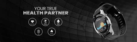 UBON SW-91 Water Resistance Smartwatch 1.28" Touch Display Control ...