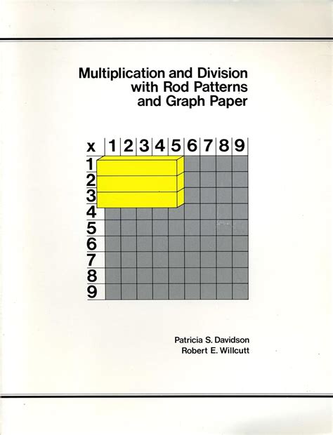 Buy Multiplication and Division With Rod Patterns and Graph Paper Book ...