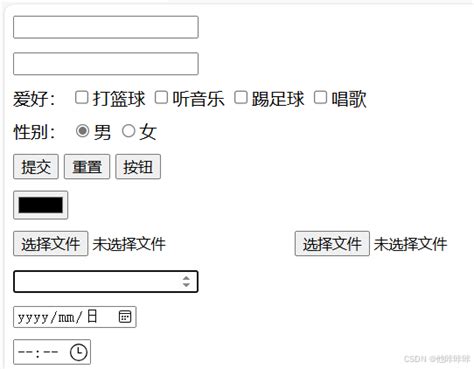 HtmlForm 的图像结果