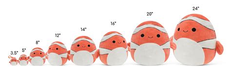 Squishmallow Pillow Sizes
