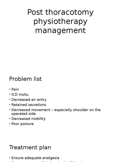 Image result for Thoracotomy Recovery