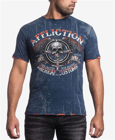 Affliction Men's Genuine Hi Speed T-Shirt - T-Shirts - Men - Macy's ...