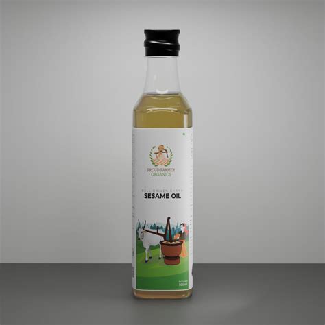 Organic Sesame Oil (Bull Driven Kachi Ghani) – Proud Farmer Organics