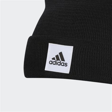 adidas 1x1 Fold Beanie - Black | Free Shipping with adiClub