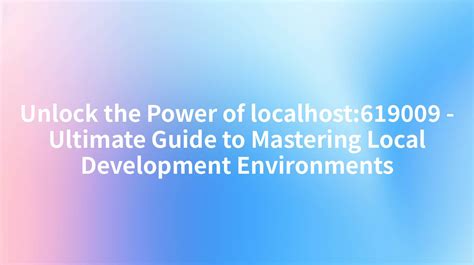 Local Development Environments 的图像结果