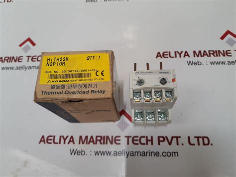 Hyundai hith-22k thermal overload relay – Aeliya Marine Tech