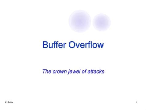 Image result for Buffer Overflow Presentation Slides