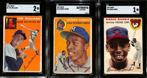 Lot Detail - 1954 Topps Complete Baseball Card Set (All 250 Cards) w ...