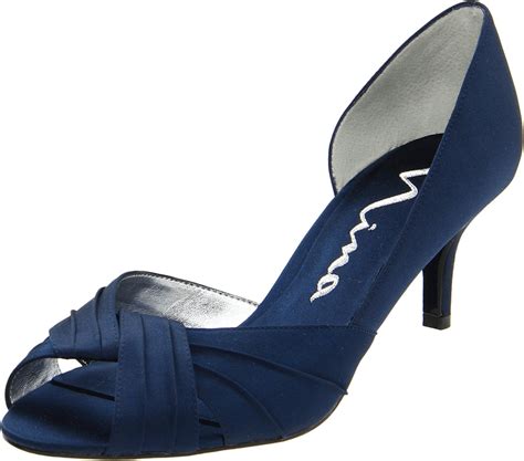 Womens Shoes Navy Blue Dress