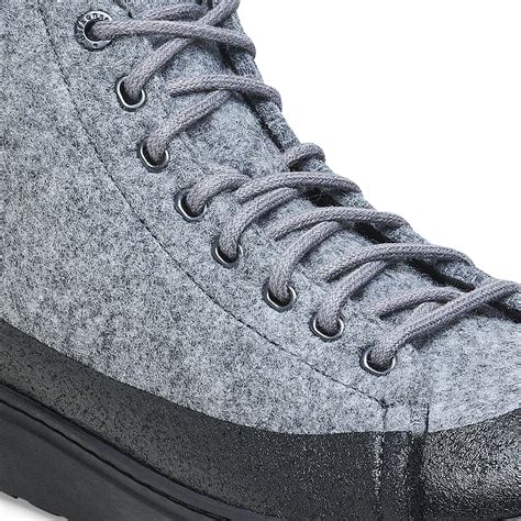 Bend Mid Dip Leather/Textile/Felt Pebble Gray | BIRKENSTOCK