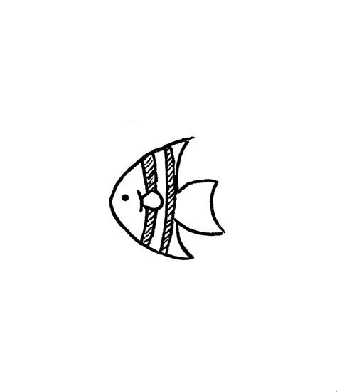 Image result for Simple Fish Drawing