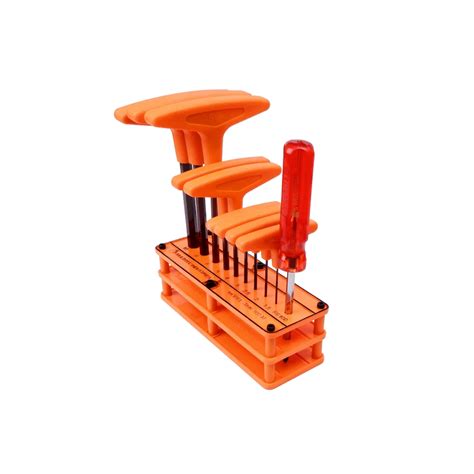Hand Tools - 9 PCS. HEX SHORT ALLEN KEY SET WITH PLASTIC HOLDER HSLK ...