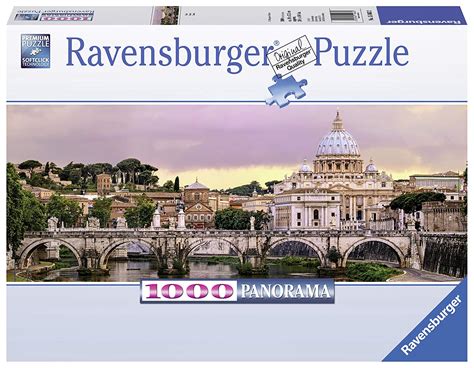 Buy Ravensburger Rome Panorama 1000 Piece Jigsaw Puzzle for Adults ...