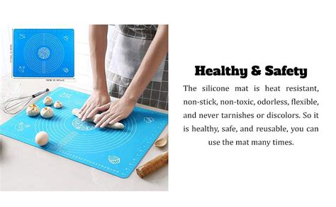Buy ZELKEY Silicone Baking & Kneading Mat for Roti, Chapati, Cake – Non ...