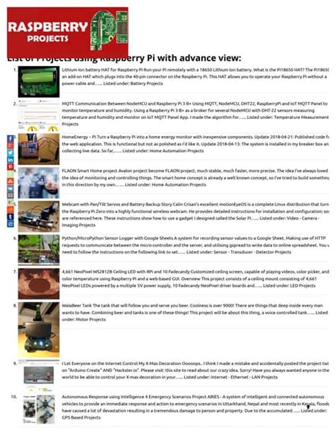 Best Advanced Raspberry Pi Projects 的图像结果