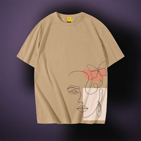 Drop Shoulder T-Shirt (Liner Girl) - AAZ