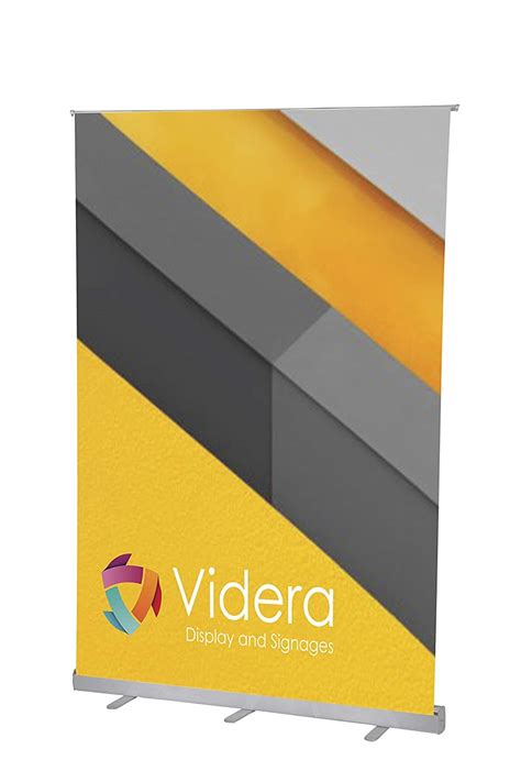 Shivis™ Aluminium Roll Up Standee (4 x 6 ft) Without Flex Banner ...