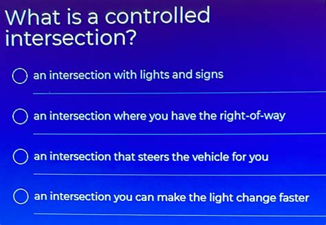 Controlled Lighted Intersection 的图像结果