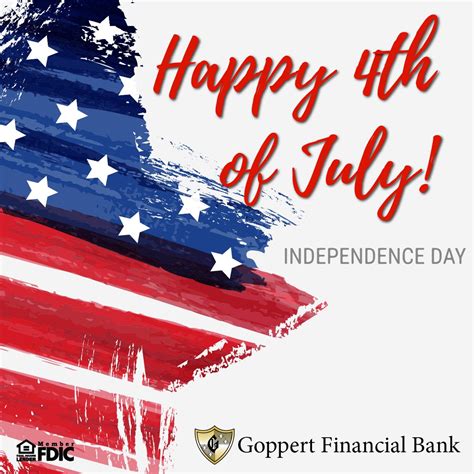 Goppert Financial Bank on LinkedIn: We will be closed tomorrow in ...