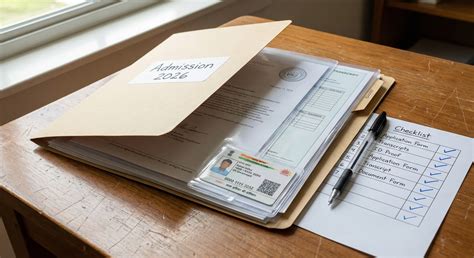 College Admission 2026: Complete Document Checklist for Students