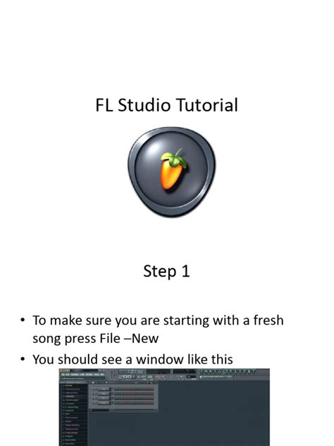 Image result for FL Studio Tutorial PDF