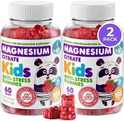 Amazon.com: DR. MORITZ Sugar-Free Calm Magnesium Gummies for Kids and ...