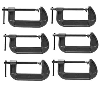 KROST 4” inch Industrial Heavy Duty G Clamp C Type Anti‑rust Universal ...