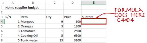 Excel Formulas Lesson 的图像结果