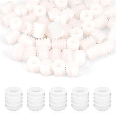 M4x10 Plastic Pre-Inserted Nuts, 0.34"x0.39" Plastic Hinge Dowel ...