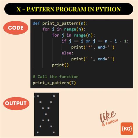 Image result for Print Pattern Python Code