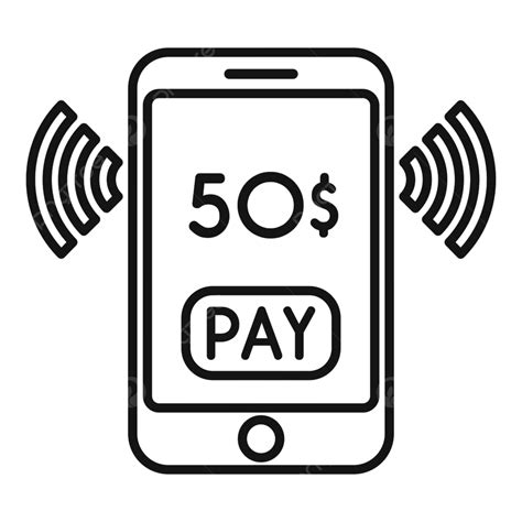 Icono De Solicitud De Compra Icono De Solicitud De Crédito Contorno