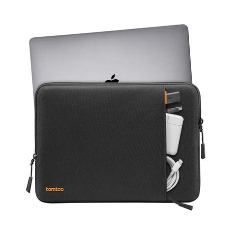 Defender-A13 Laptop Sleeve 13 Inch-Black | TOMTOC