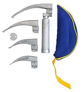 MEDITECH GLOBAL Fiber Optic Adult Macintosh Type Stainless Steel ...