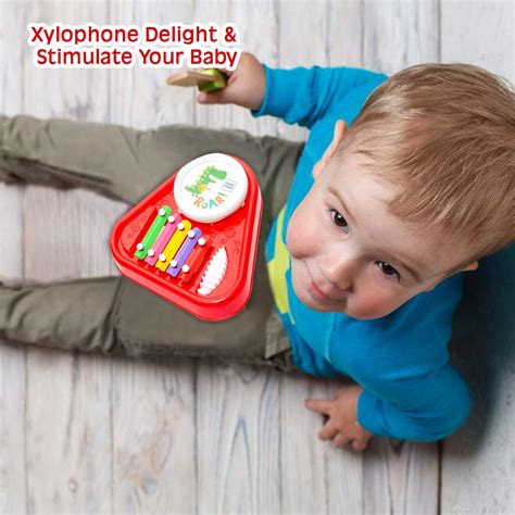 Buy Cheerful Musical Xylophone with Drum online in India | Mee Mee ...