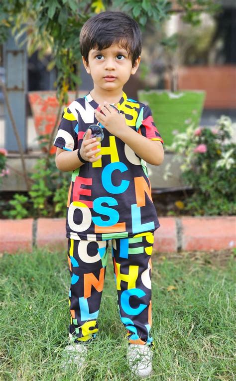 Ak Boy Co Ord Set Poly Spendex Boys Wear Collection