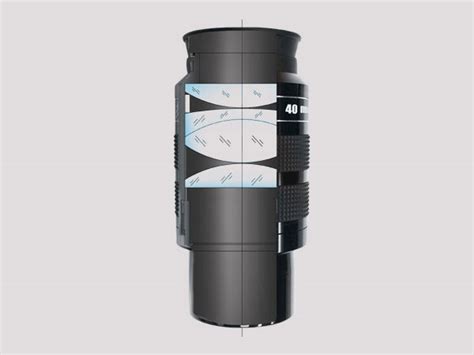 William Optics William-Optics 40mm Ocular SWAN 2 Wide Angle Eyepiece WE ...