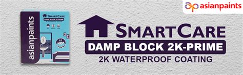 Asian Paints SmartCare Damp Block 2k - Prime | 2k Waterproof Coating ...