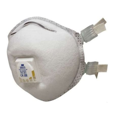 Kit 10 3M welding fume and odour masks, FFP2, with valve Spain