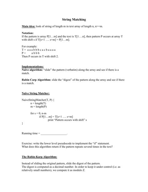 Image result for String Matching Examples Tabloid