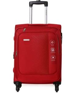 ARISTOCRAT SONATA Expandable Cabin Suitcase 4 Wheels - 22 inch Red ...