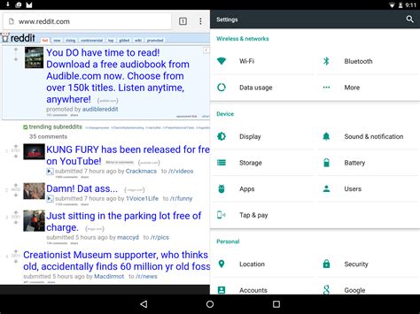 Image result for Multi Window UI Android